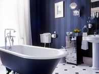Mirrored bathroom chest