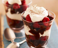Brownie trifles