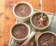 Chocolate ancho creme brulee