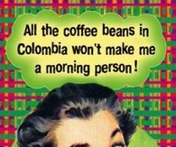 a morning person