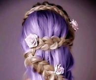 Lavender Hair Chalk