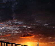 Sunset at the pier