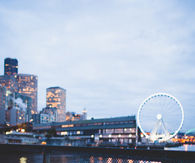View of the ferris wheel