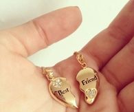 Best friend necklace