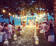 Wedding by the beach