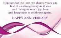 Happy Aniversary