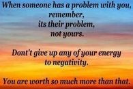 dont give up your energy