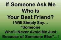 Who is your best friend