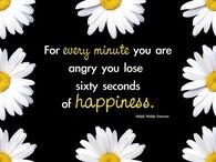 for every minute you are angry