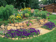 Miniature garden path