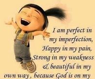 I am perfect