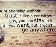 a relationship without trust