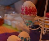 Bubble wrap eggs