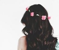 Long wavy curls