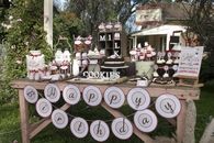 Cookies and milk theme party