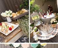 Garden baby shower theme