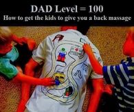 Back Massage from kids