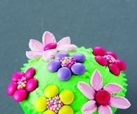 Flower cupcake