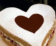 Valentine cake