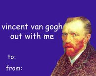 Vincent van gogh out with me