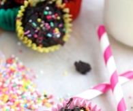 Sprinkled cupcakes