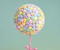 Candy heart tree