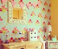 Vintage chic bedroom