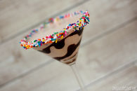 Chocolate cupcake cocktail