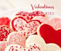 Valentines sugar cookies