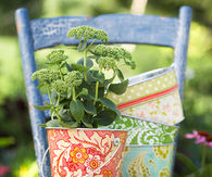 Fabric wrapped spring containers