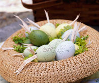 Easter bonnet basket