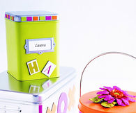 Tin easter basket