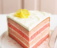 Pink lemonade cake
