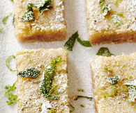 Pecan mojito bars
