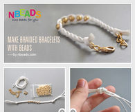 Make Braided Bracelets with Beads