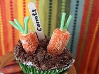 Garden fresh cupcakes