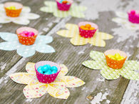 Easter candy flowers