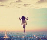 Swing from a cloud