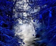 Blue Ice Snow!!
