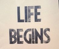 Life begins after coffee