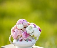 Tea Roses and Vintage Books