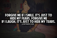 Forgive Me If I Smile
