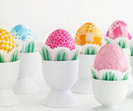 Pretty taped eggs