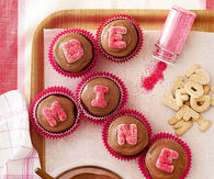 Love letters cupcakes