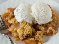 Apple crisp dessert