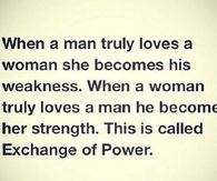 Exchange Of Power