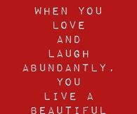 Live a beautiful life