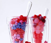 Valentines Day Candy parfaits