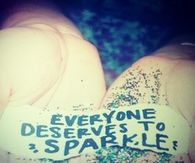 Everyone deserves to sparkle