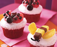 Love bug cupcakes